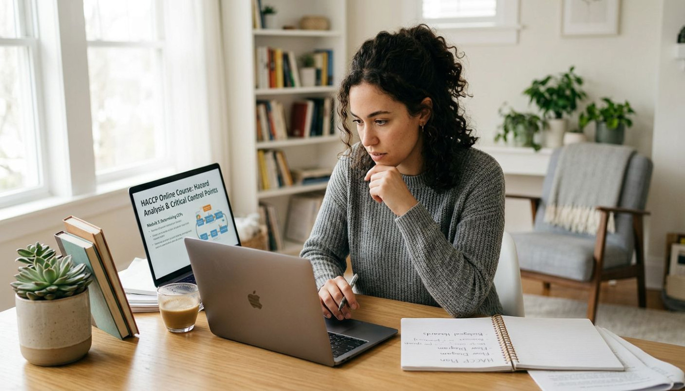 Comment une formation en ligne peut accélérer votre certification HACCP ?